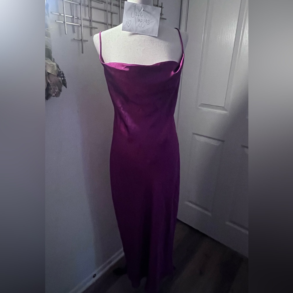 Elegant Purple Women's Dress